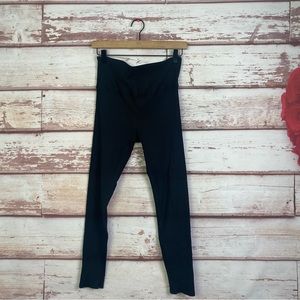 Carbon38 Ribbed Takara 7/8 Length High Rise Leggings